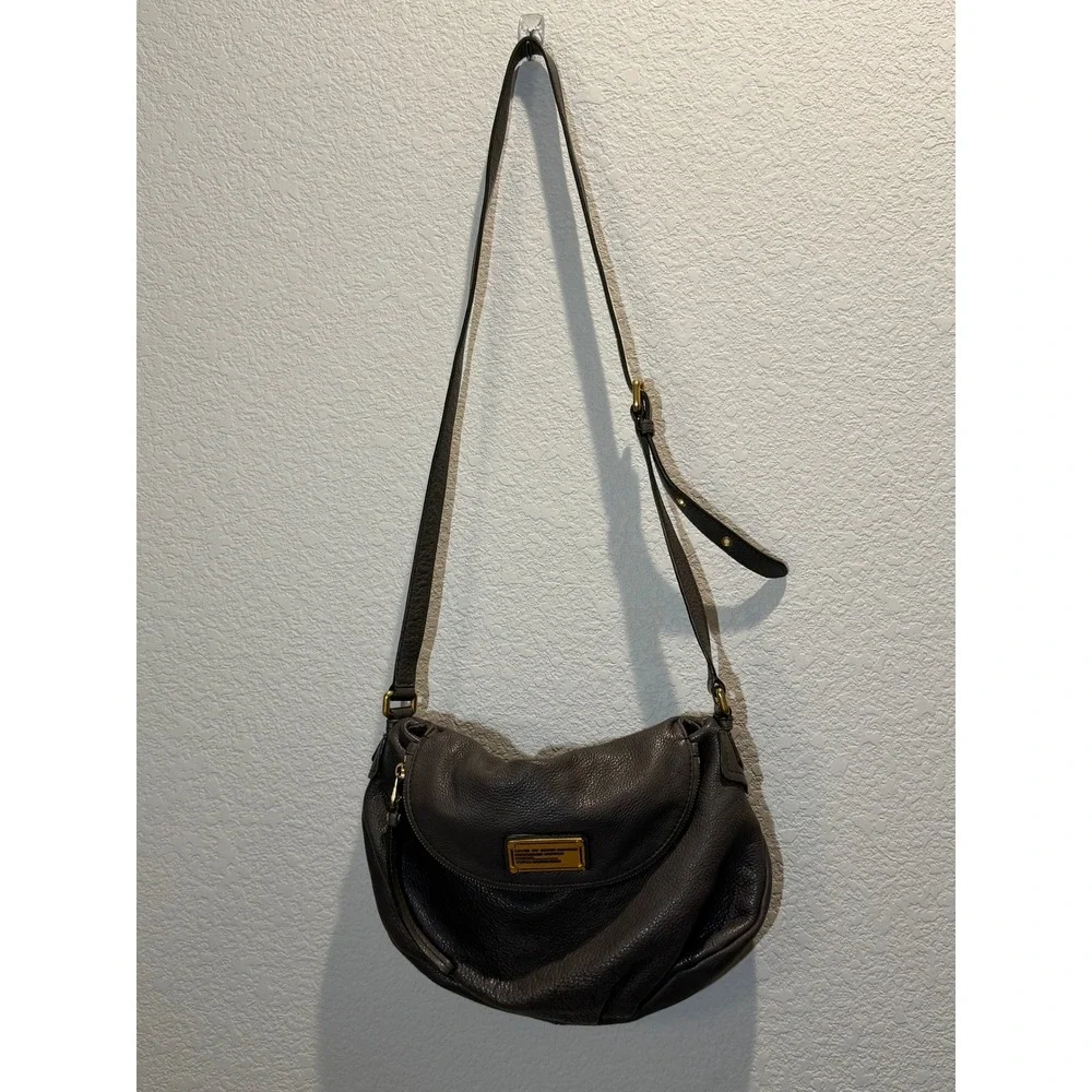 Marc by Marc Jacobs Womens Natasha Crossbody Bag Grey Medium